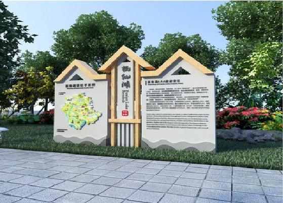  剑河景区标识标牌设计要求。