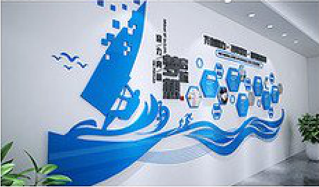 剑河海浪主题文化墙如何设计？