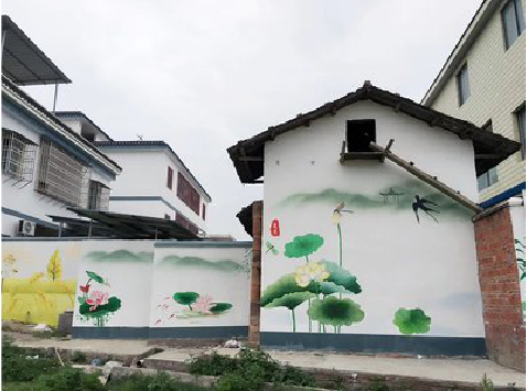  剑河室外墙绘-从选材到保养。