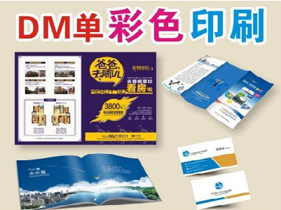  剑河单页印刷，色彩搭配简单。