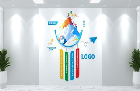  剑河公司企业形象墙的工艺材料有哪些？